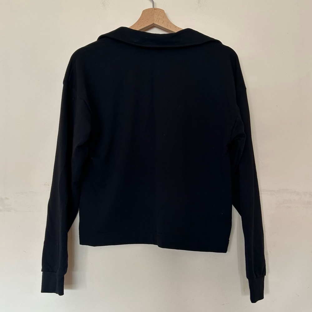GAP Cropped Polo Sweatshirt - Picture 3 of 8